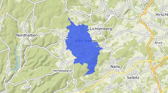 Bodenrichtwertkarte Bad Steben